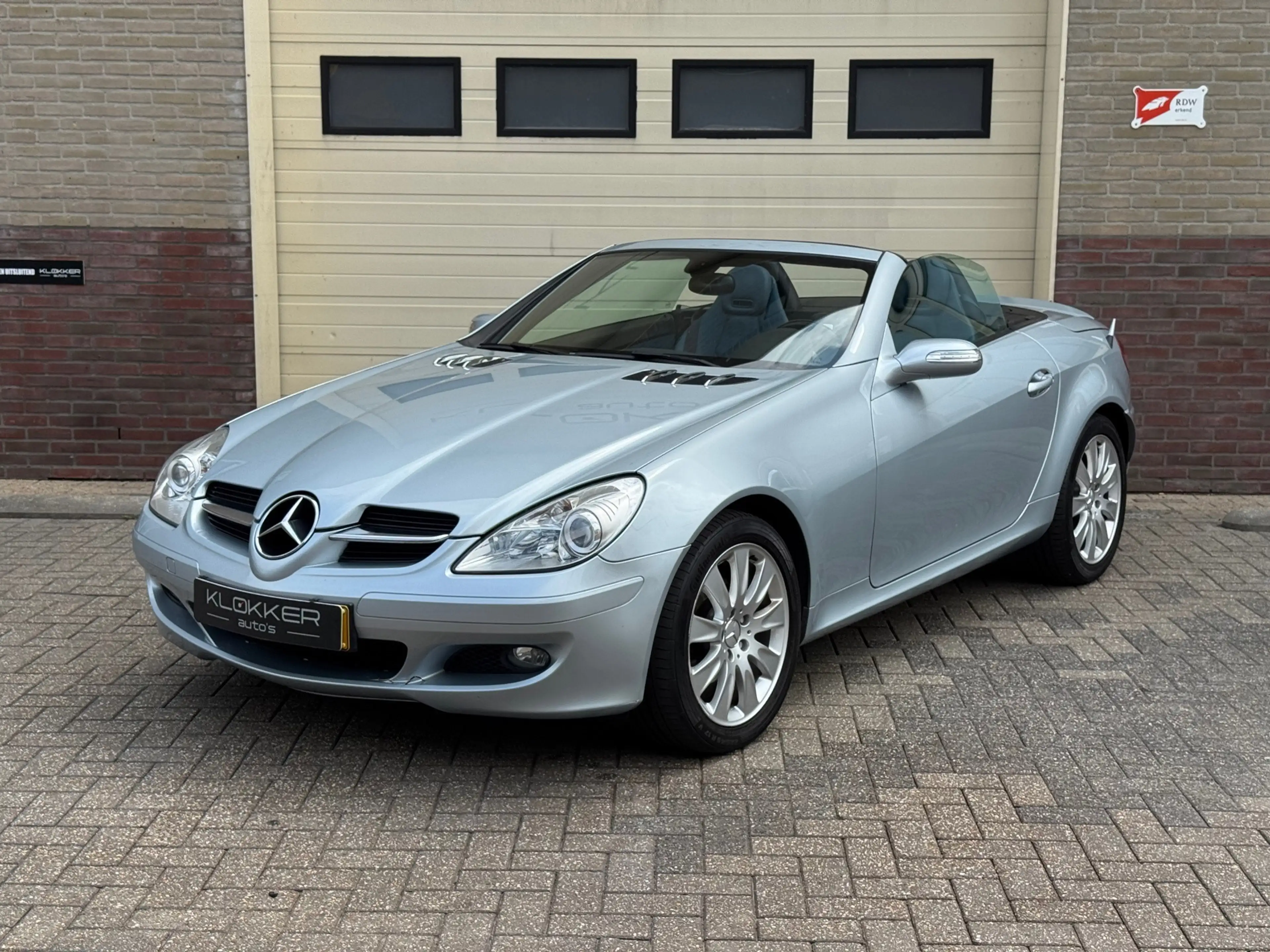 Mercedes-Benz SLK 200 K. Nek-/stoelverw.|Leder|Bluetooth