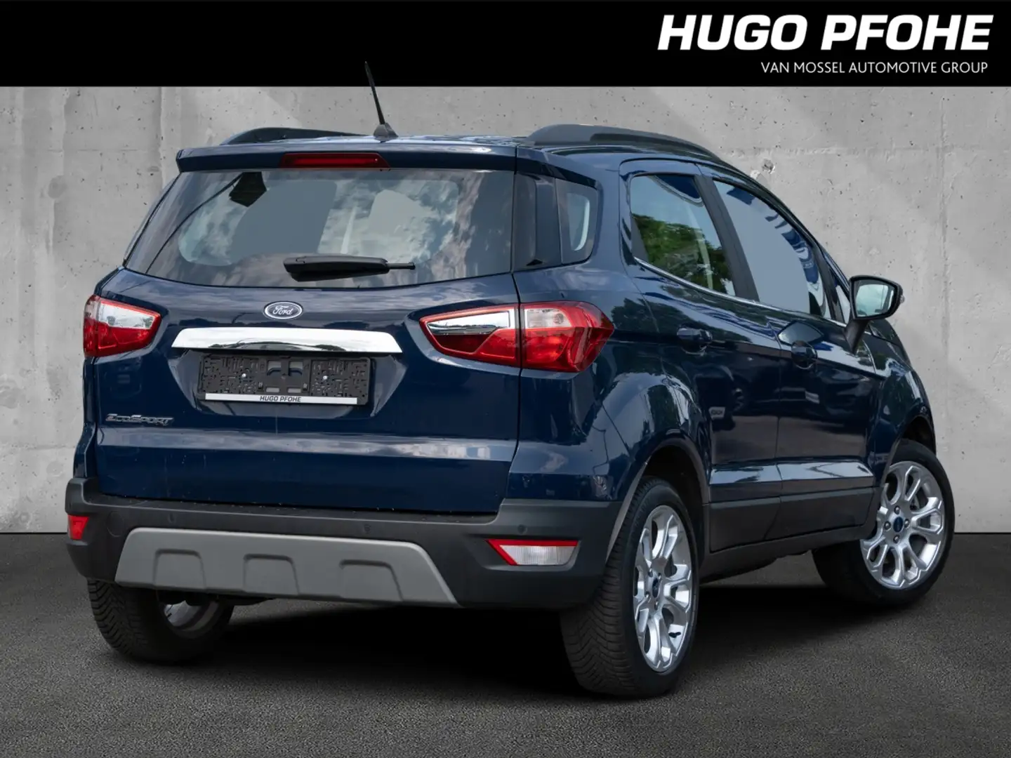 Ford EcoSport Titanium Bleu - 2