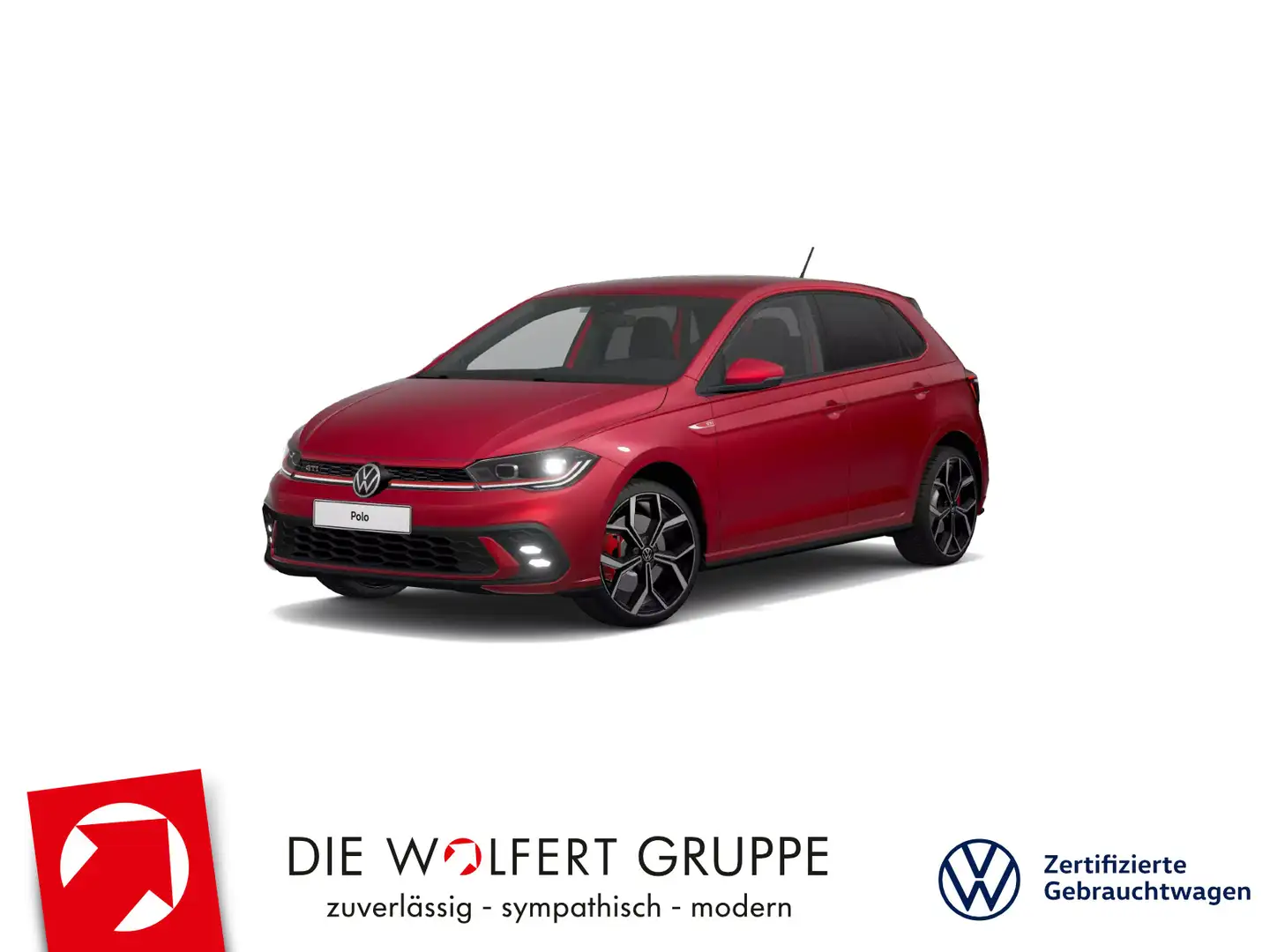 Volkswagen Polo GTI 2.0 TSI DSG RFK BEATS ACC NAVI Rot - 1