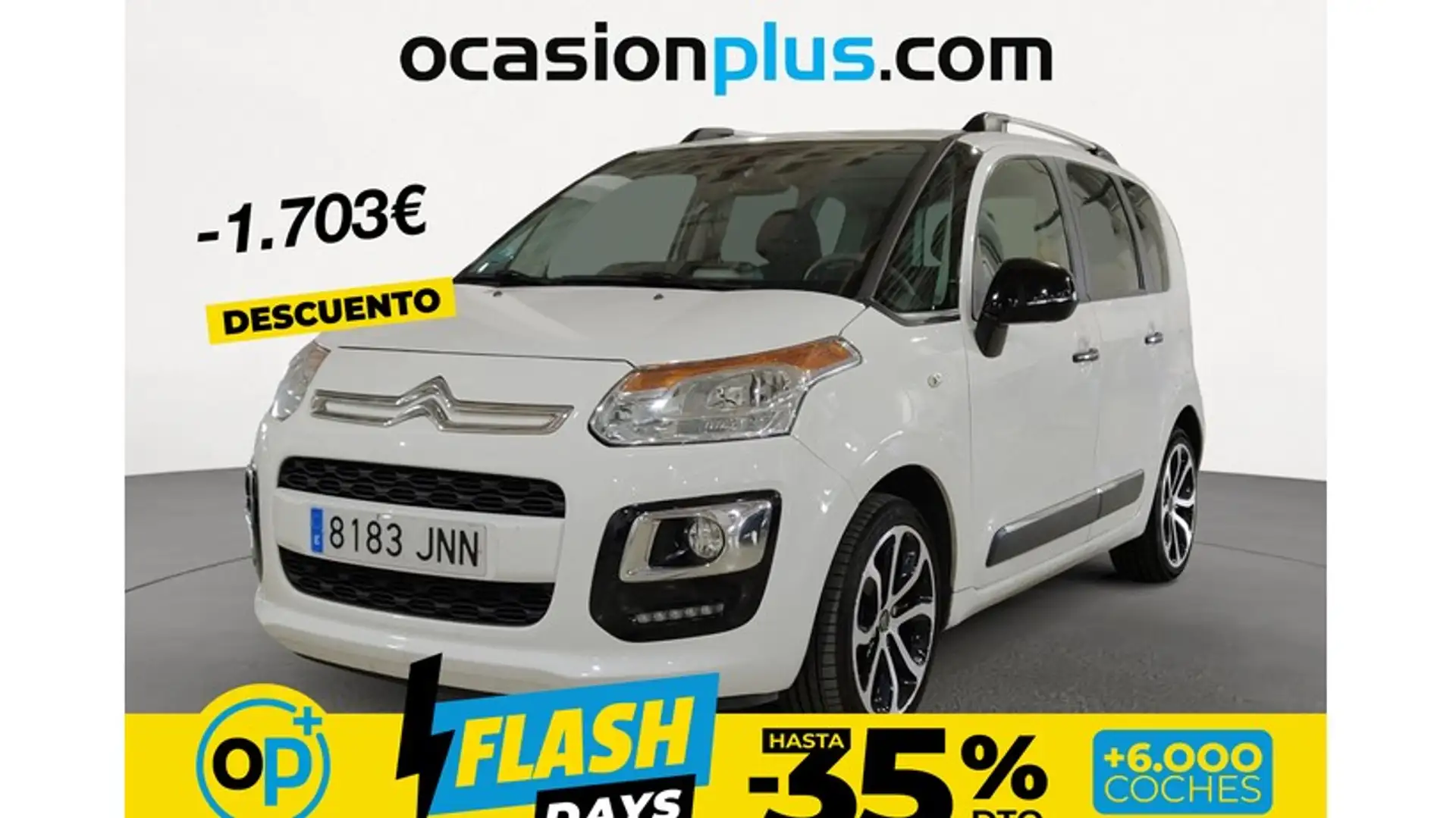 Citroen C3 Picasso 1.2 PureTech Feel Edition 110 Weiß - 1