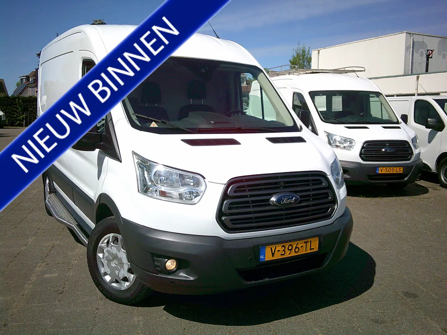 Ford Transit 350 2.0 TDCI L2H2 Trend VOORZIEN VAN AUTOMAAT !!! Blanc - 1