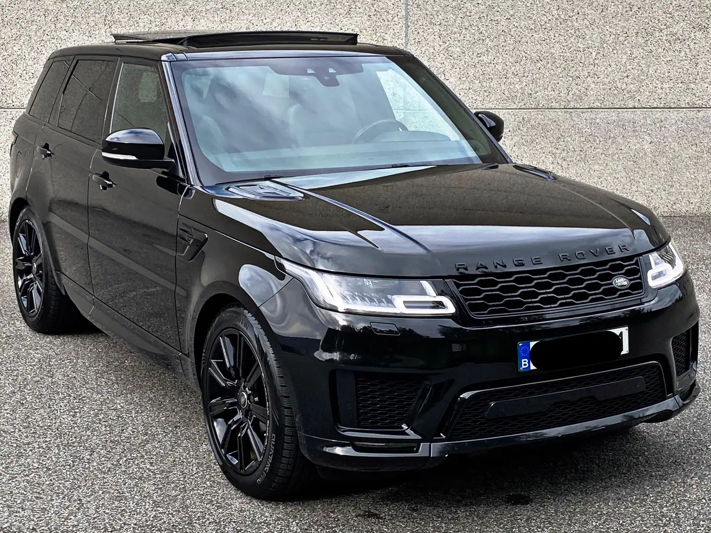 Land Rover Range Rover Sport HSE Dynamic/Full black/Pano/1J garantie Zwart - 2
