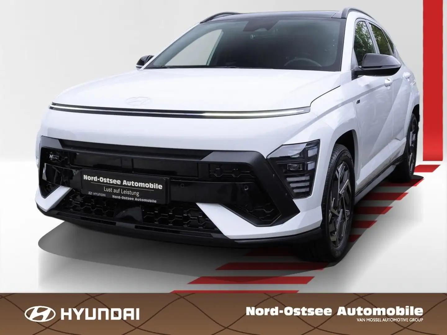 Hyundai KONA SX2 HEV N LINE Glas-Schiebedach BOSE Weiß - 1