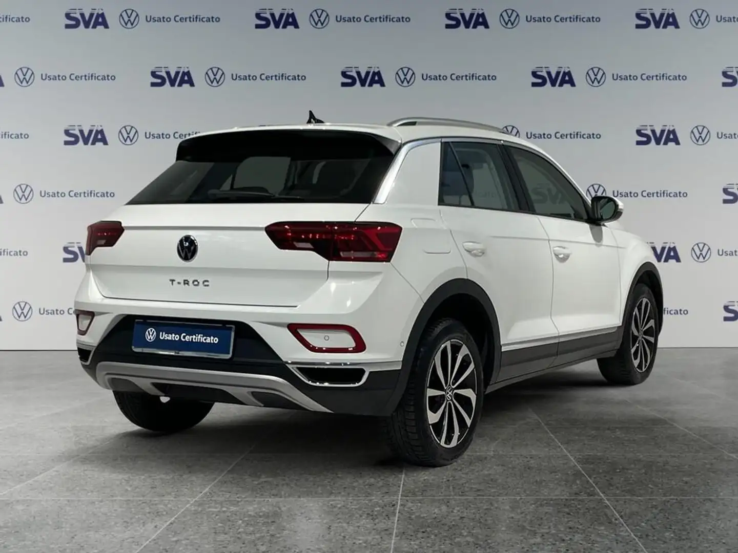 Volkswagen T-Roc 2.0 TDI 115CV Style - IVA ESPOSTA Bianco - 2