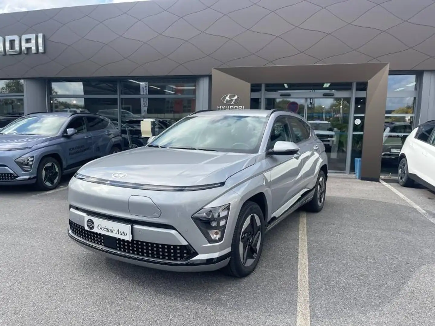 Hyundai KONA ELECTRIC Electrique 48 kWh - 156 ch Intuitive 5P Argent - 1