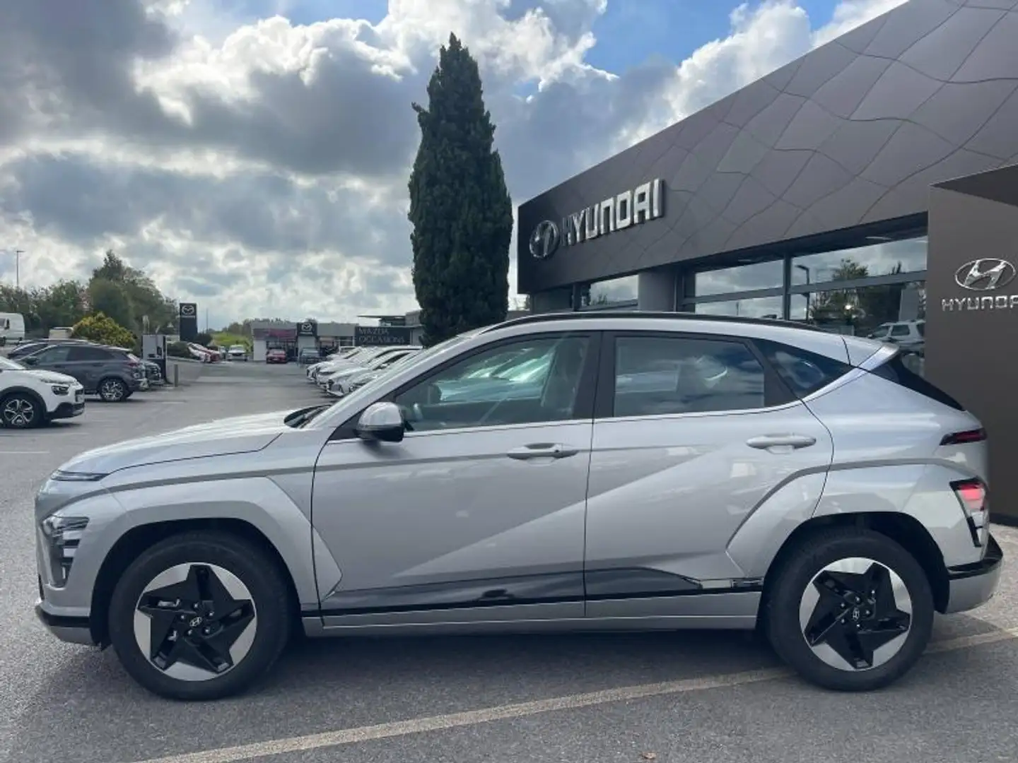 Hyundai KONA ELECTRIC Electrique 48 kWh - 156 ch Intuitive 5P Argent - 2