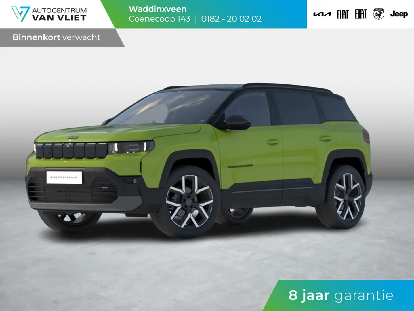 Jeep Compass First Edition 74 kWh | Adapt. Cruise | Camera | Ca Groen - 1