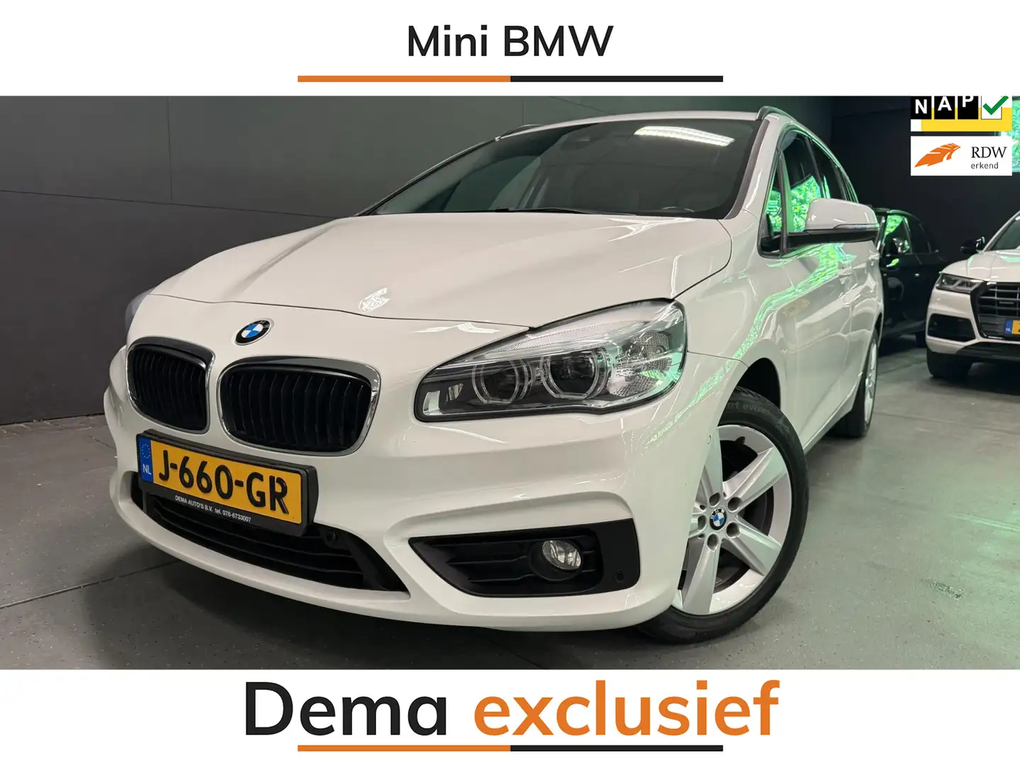 BMW 218 2-serie Gran Tourer 218i Centennial Executive 7p. Weiß - 1