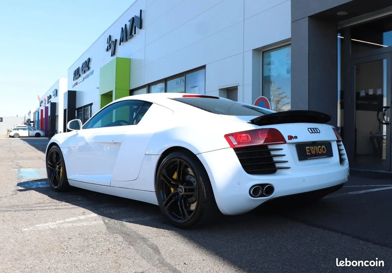 Audi R8 coupe 4.2 fsi 420ch quattro bva alcantara entretien complet Blanc - 2