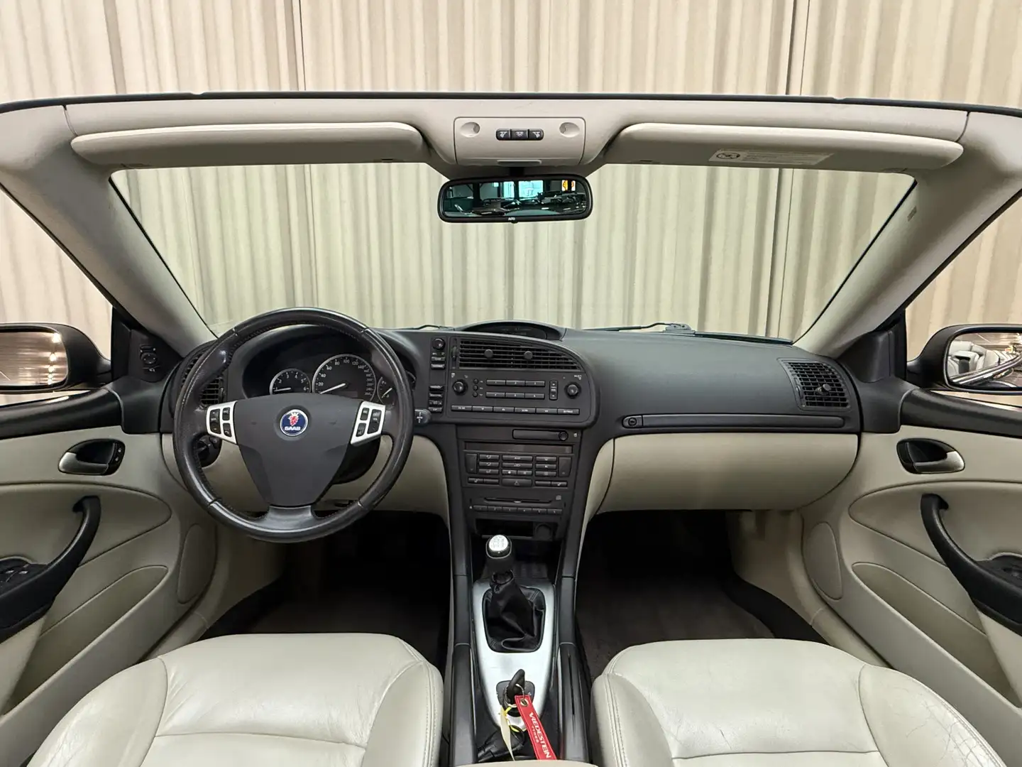 Saab 9-3 Cabrio 1.8t Vector *Slechts 102.397km!* Leder / St Zwart - 2