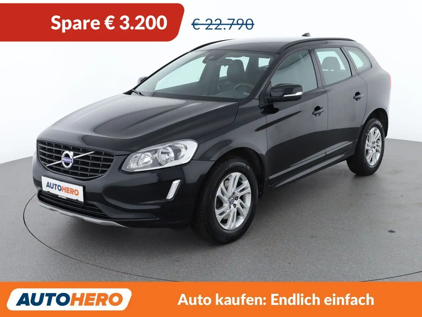 Volvo XC60 2.0 D4 Kinetic 2WD Schwarz - 1