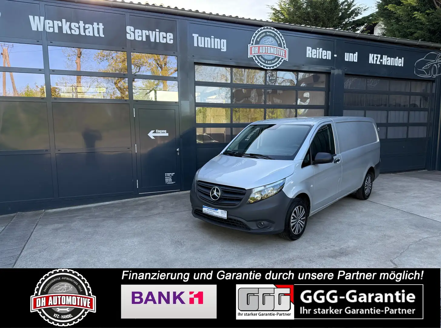 Mercedes-Benz Vito 110/114/116/119 CDI PRO RWD lang GARANTIE MWST Plateado - 1