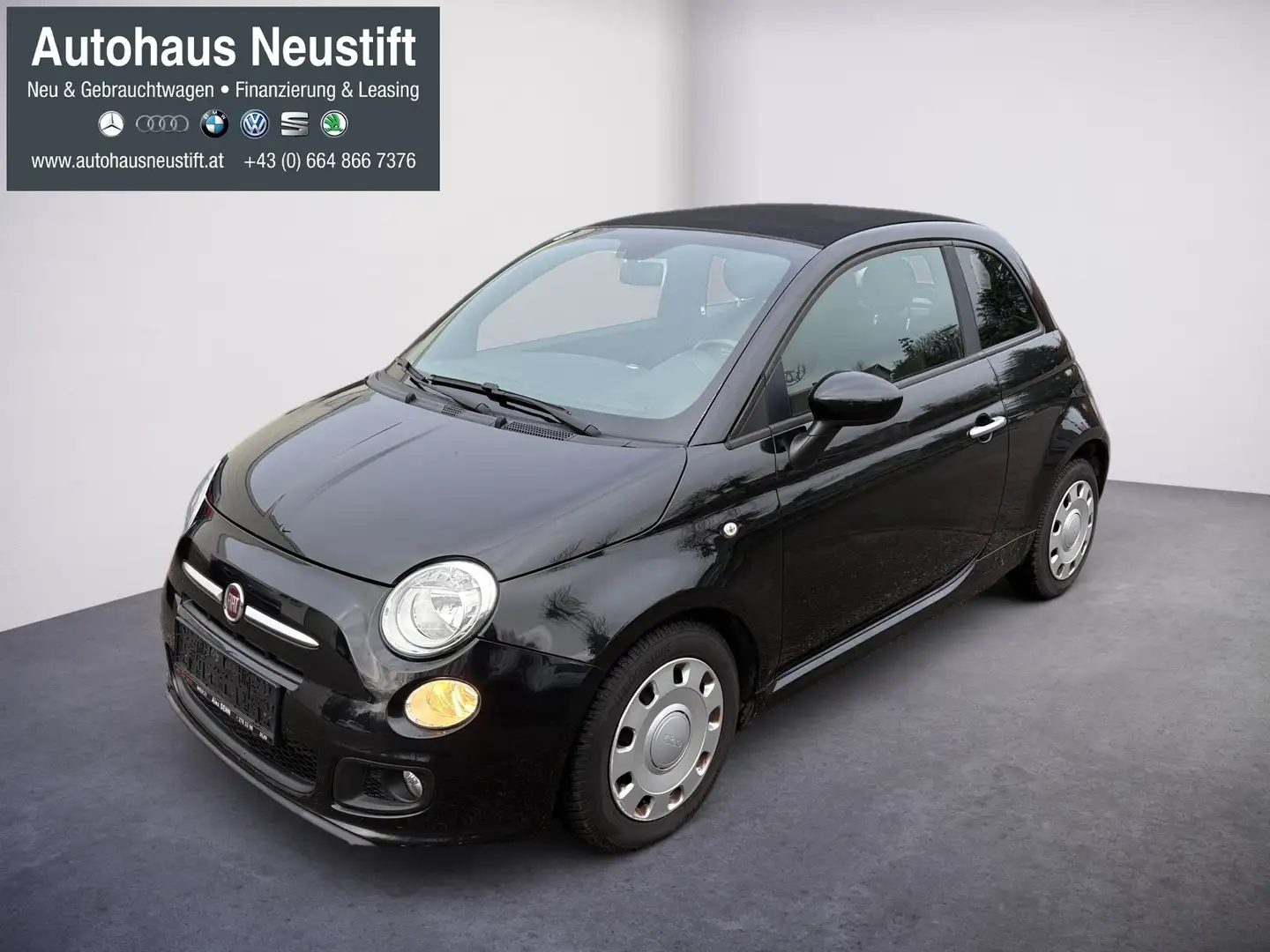 Fiat 500 500C 0.9 S Schwarz - 1
