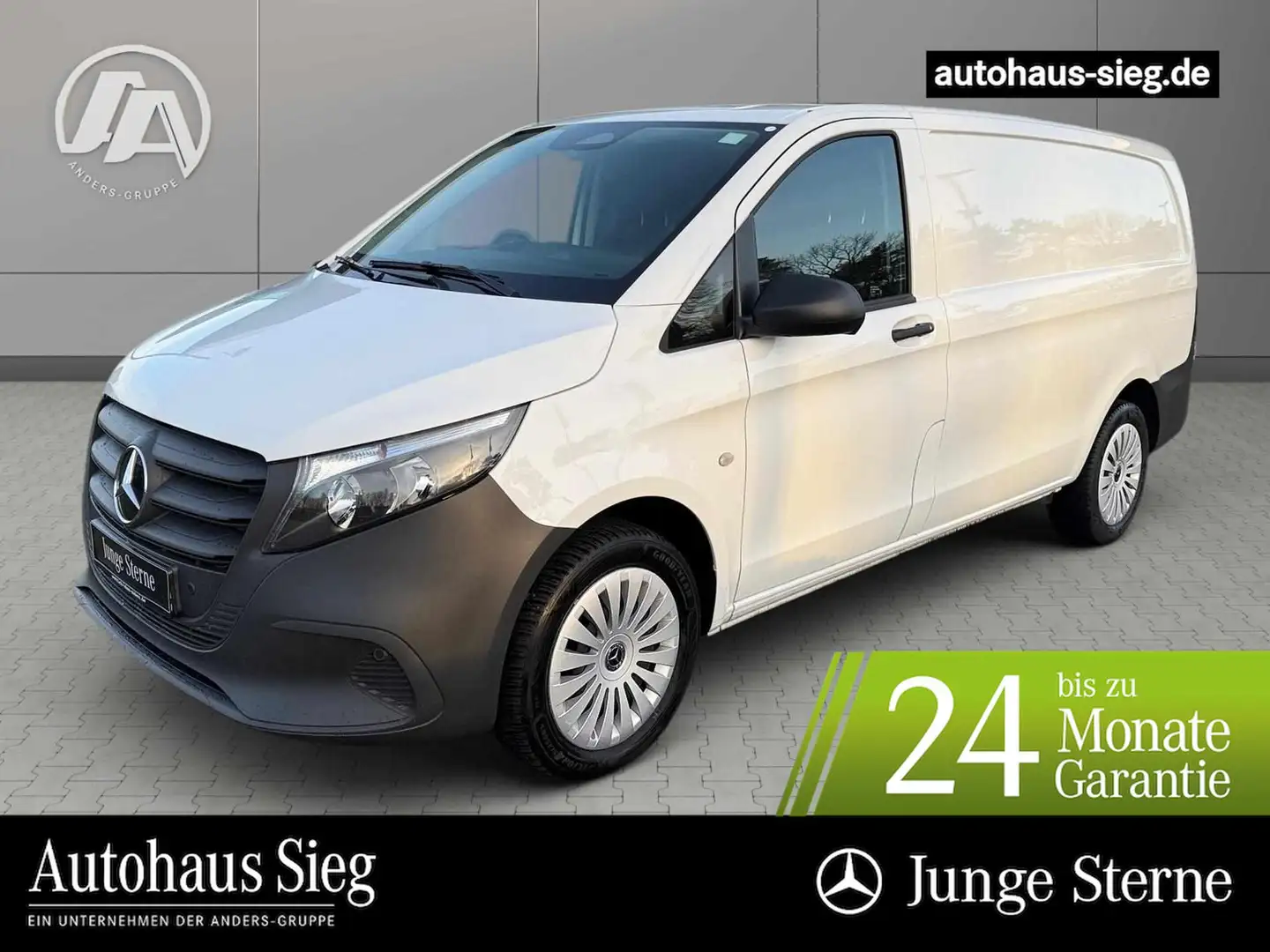 Mercedes-Benz Vito 116 Kasten MOPF MBUX*Tempomat*Klima*Navi Weiß - 1