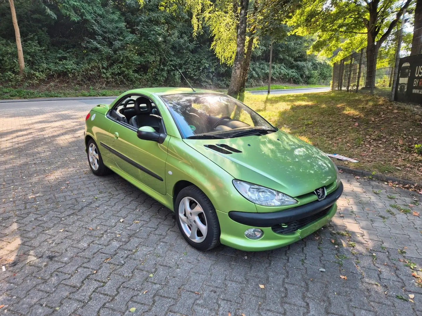 Peugeot 206 CC*TOP*NEU TÜV*GEWAHR* Grün - 2