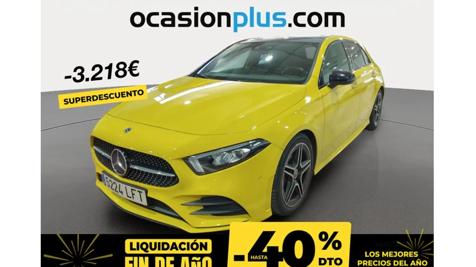 Mercedes-Benz A 180 7G-DCT Jaune - 1