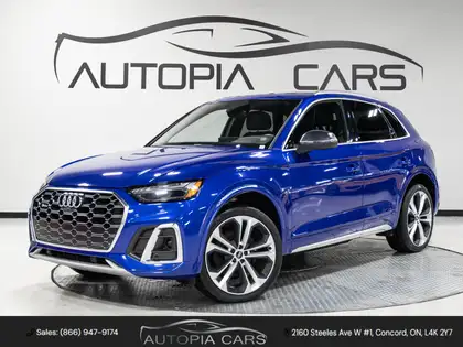 Blue 2022 Audi SQ5 SUV / Crossover Automatic