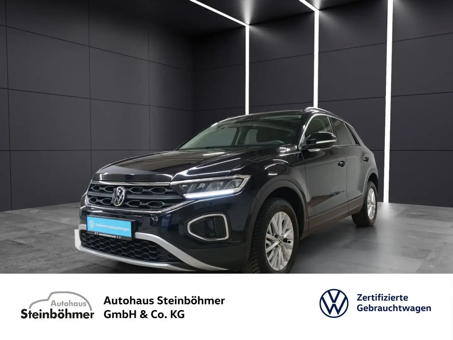 Volkswagen T-Roc Life 1.0 TSI Navi Winterpaket Garantie LED Nero - 1
