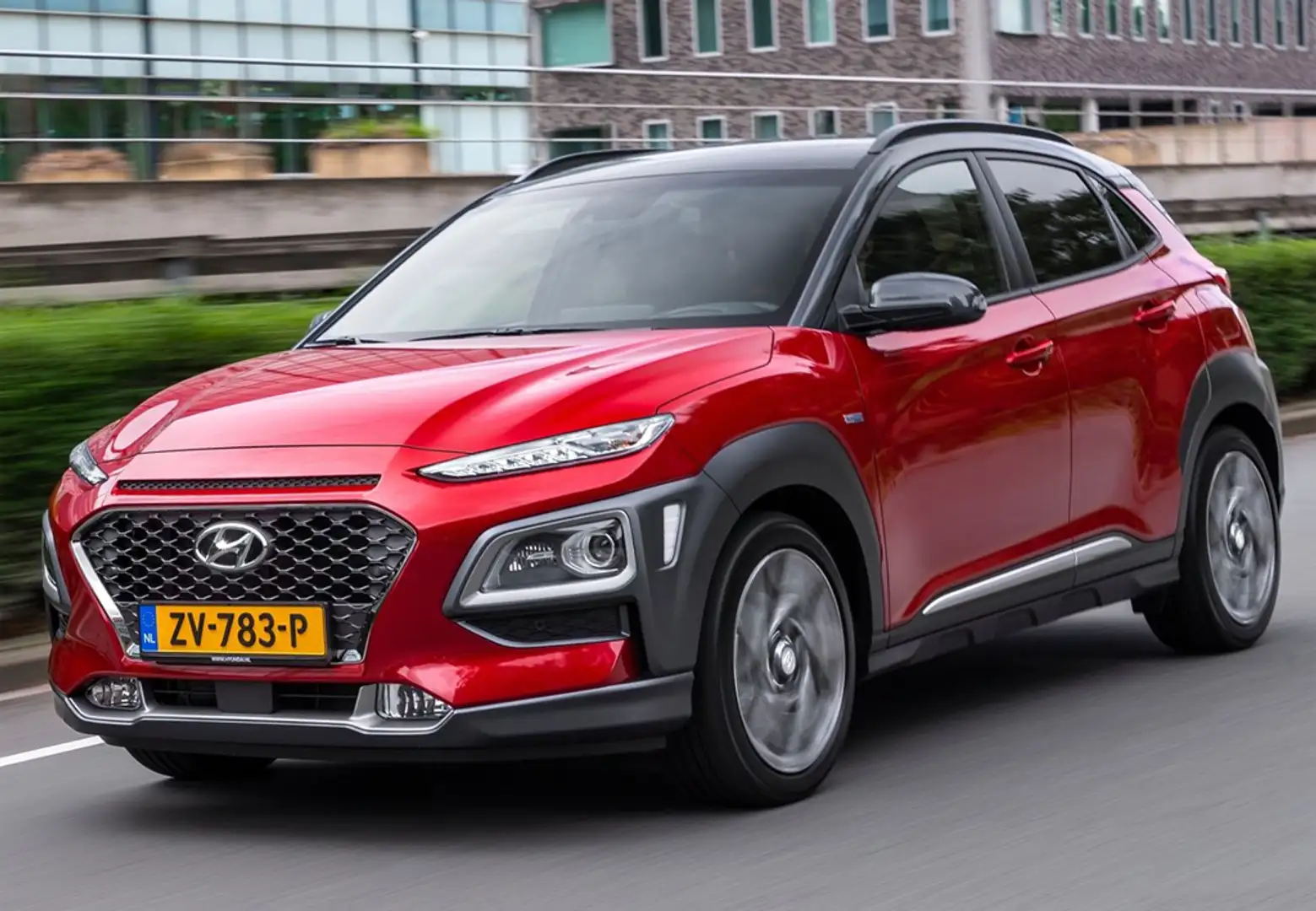 Hyundai KONA HEV 1.6 GDI DT Tecno Red Gris - 2