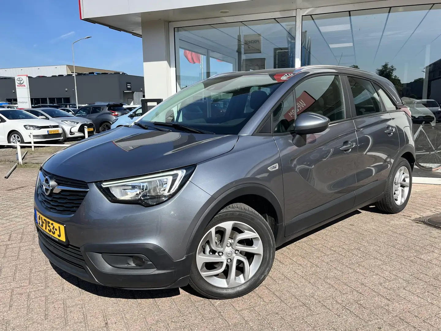 Opel Crossland X 1.2 Innovation Navigatie, Apple Carplay/Android au Grijs - 2