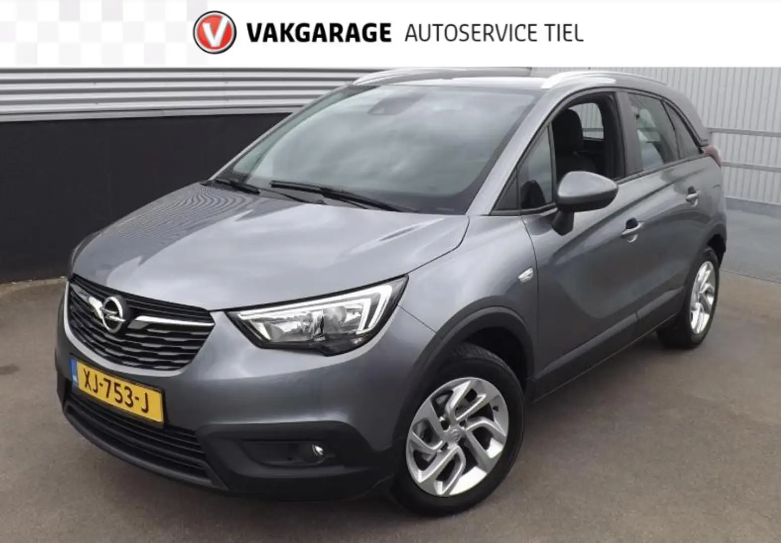 Opel Crossland X 1.2 Innovation Navigatie, Apple Carplay/Android au Grijs - 1
