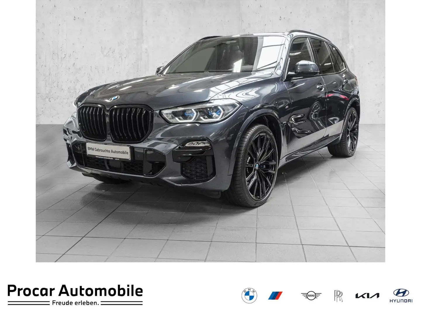BMW X5 xDrive30d MSPORT+STANDHZG+PANO+DAPROF+LASER Grau - 1