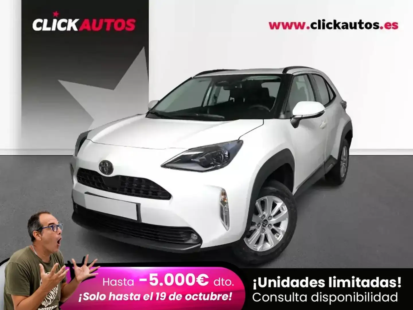 Toyota Yaris Cross 1.5 e-CVT 116CV 120H Confort Blanc - 1