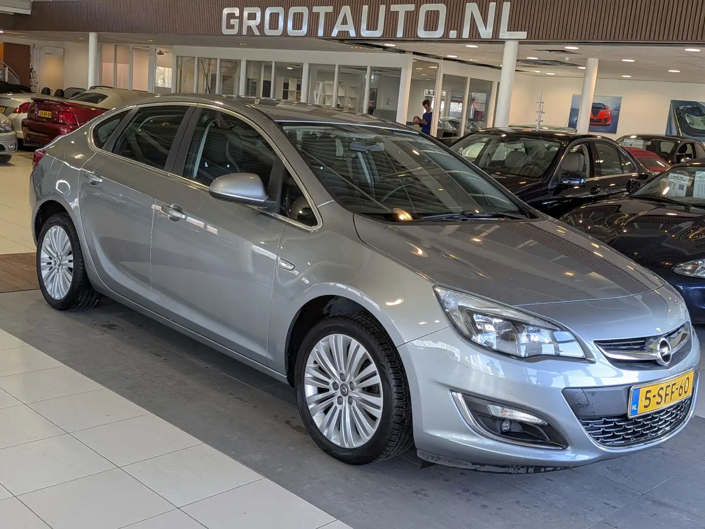 Opel Astra 1.4 Turbo Design Edition Airco, Cruise Control, St Gris - 1