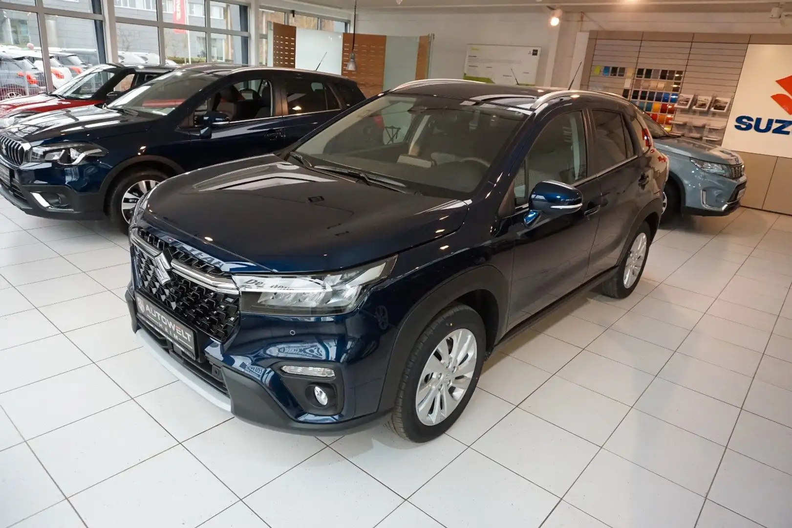 Suzuki S-Cross Comfort A/T 129 PS!*Klima*Rückfahrkamera Синій - 2