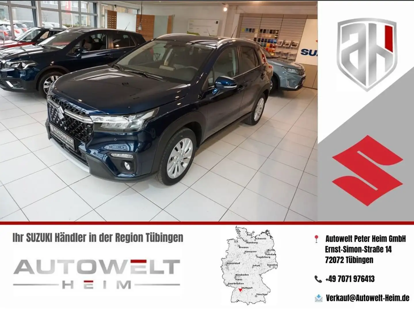 Suzuki S-Cross Comfort A/T 129 PS!*Klima*Rückfahrkamera Синій - 1