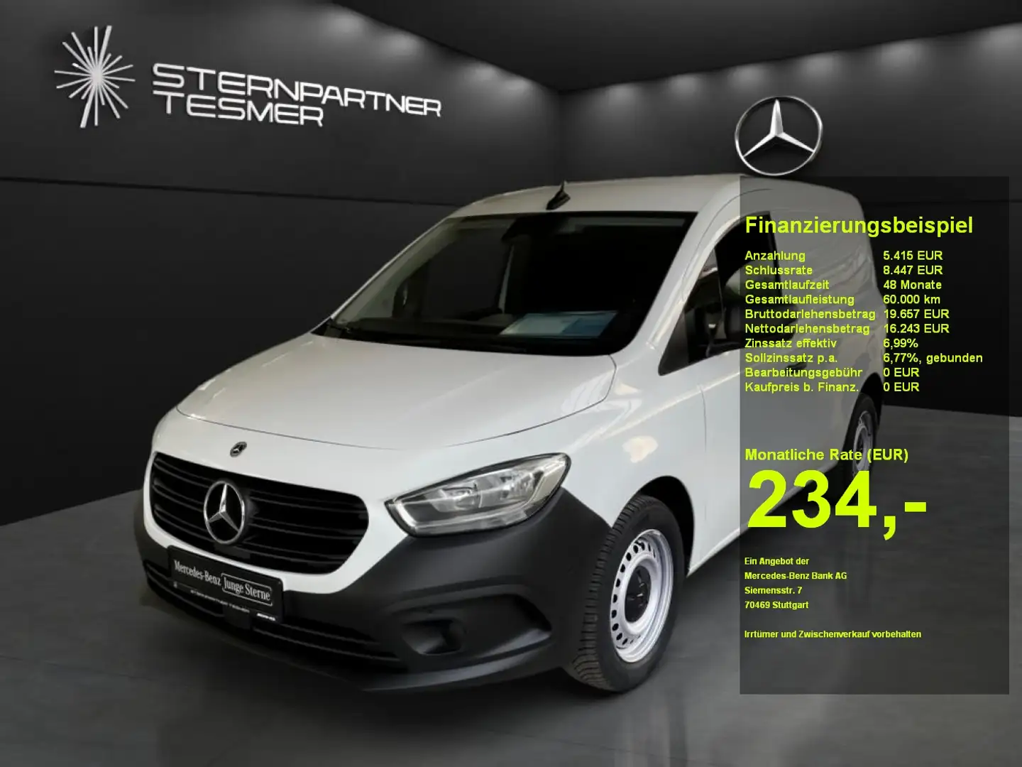 Mercedes-Benz Citan 112 CDI KA Lang +MBUX+KAMERA+NAVI+DAB+PDC Wit - 1