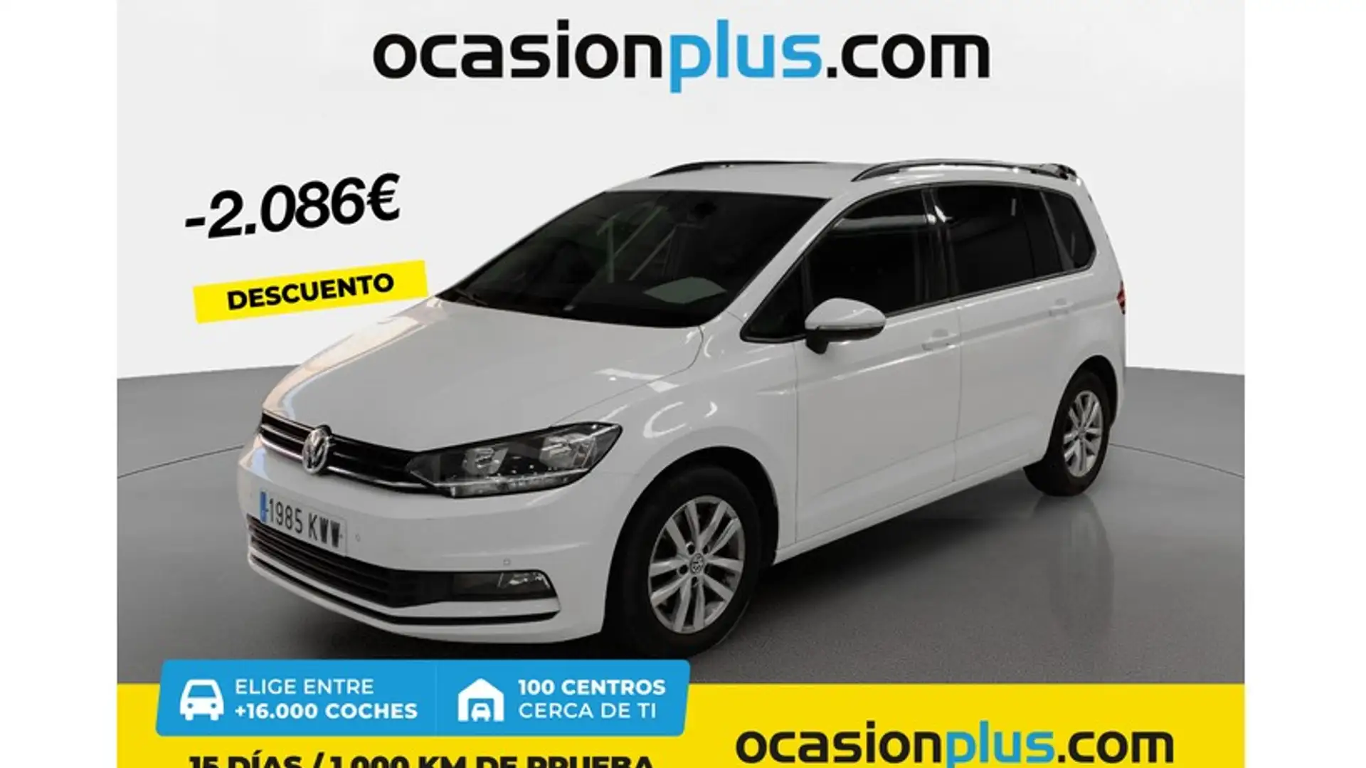 Volkswagen Touran 1.0 TSI Business 85kW Blanc - 1