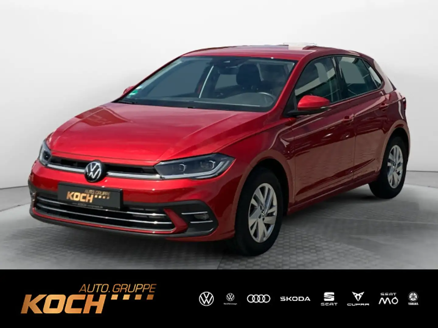 Volkswagen Polo 1.0TSI Style DSG LED Navi Rouge - 1