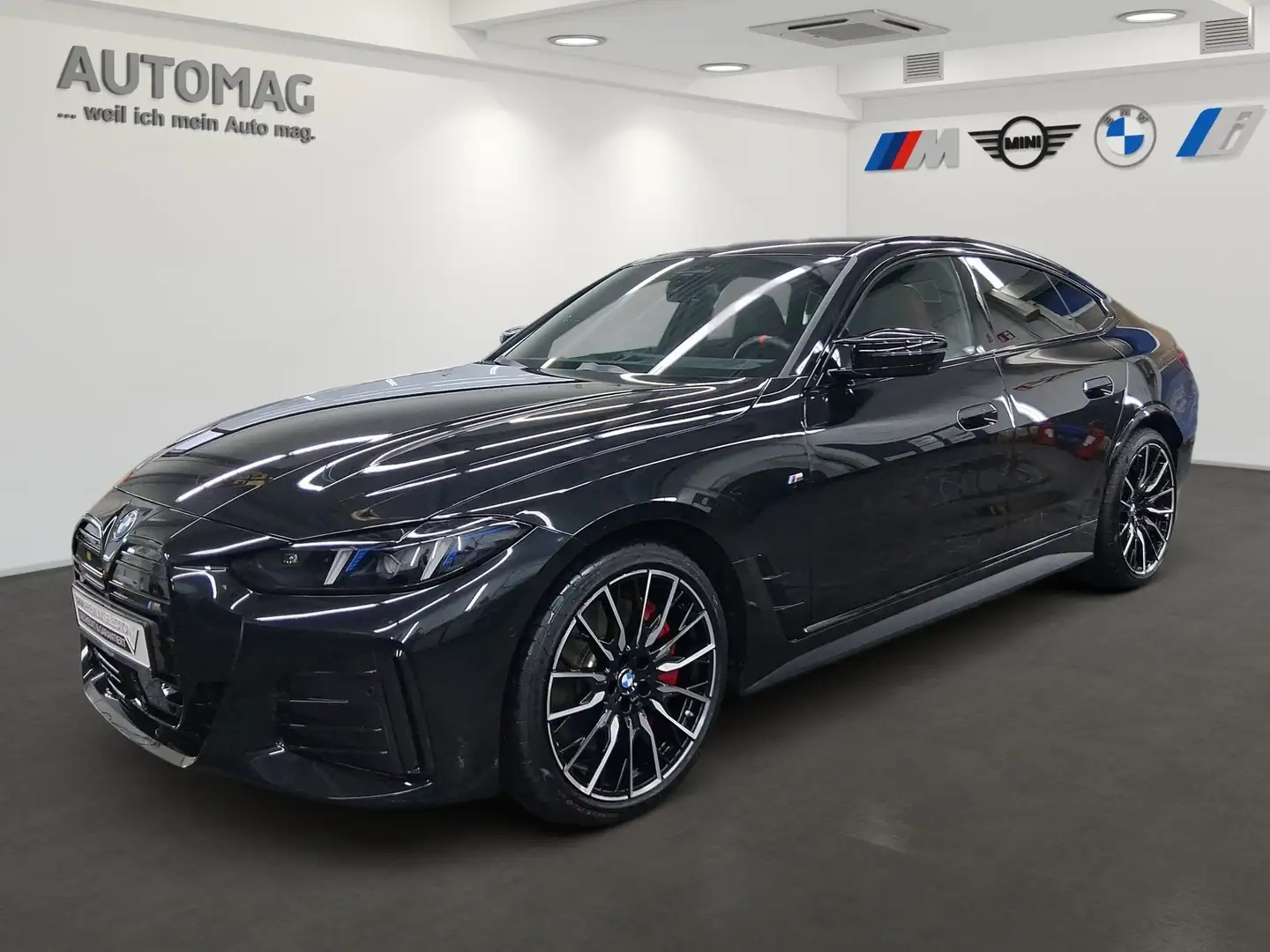 BMW i4 M50 M-SportPro*DrivAssProf*ParkAssPlus*HarmanKardo Schwarz - 1