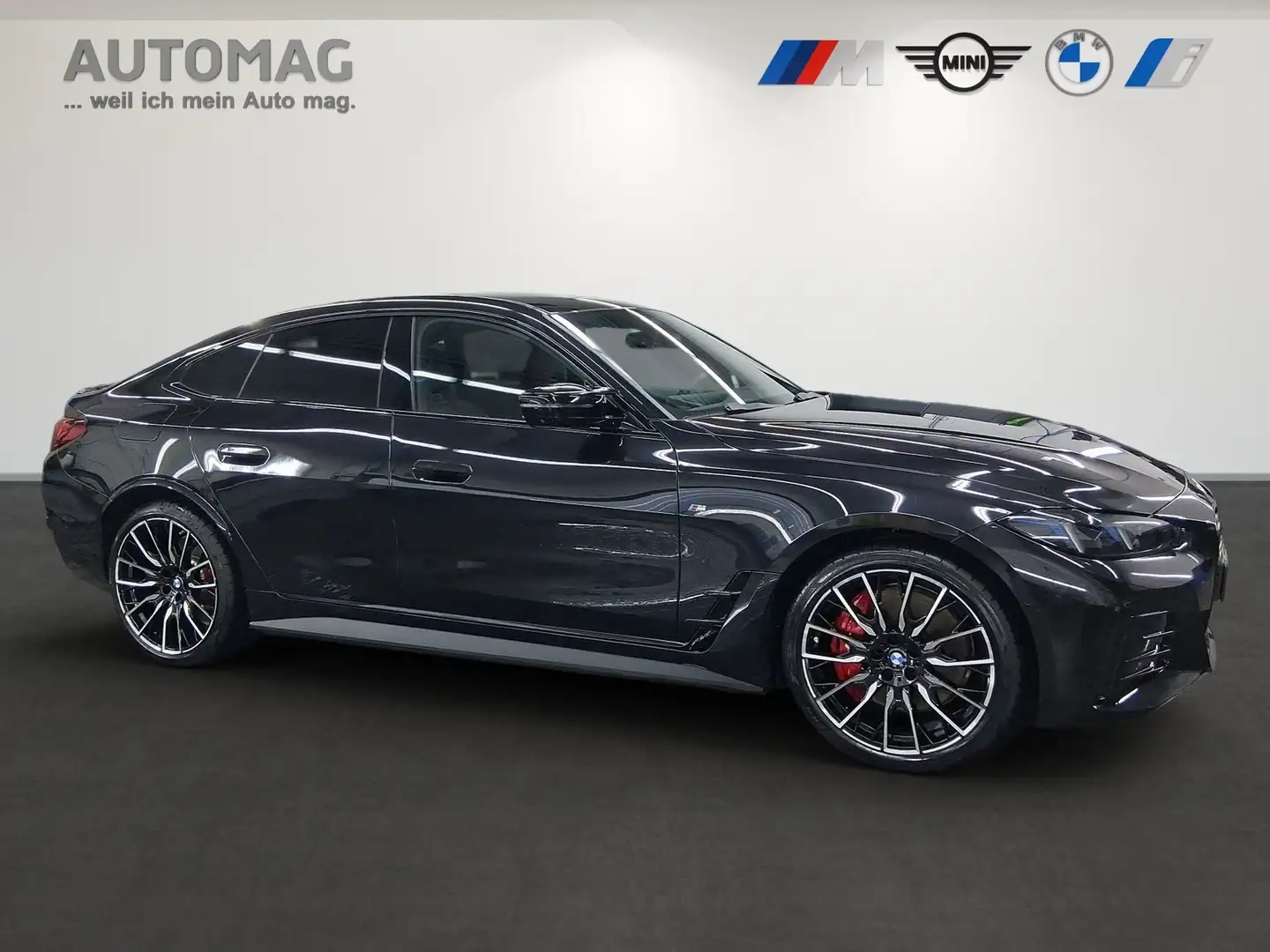 BMW i4 M50 M-SportPro*DrivAssProf*ParkAssPlus*HarmanKardo Schwarz - 2
