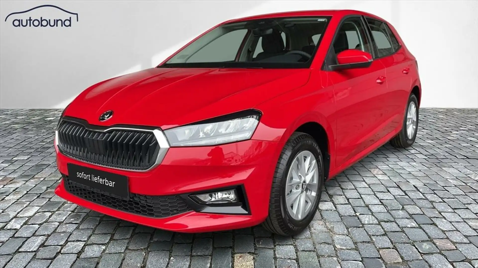 Skoda Fabia IV 1,0 TSI 130 Jahre AHK LED Kamera Sitzheizung Rojo - 1