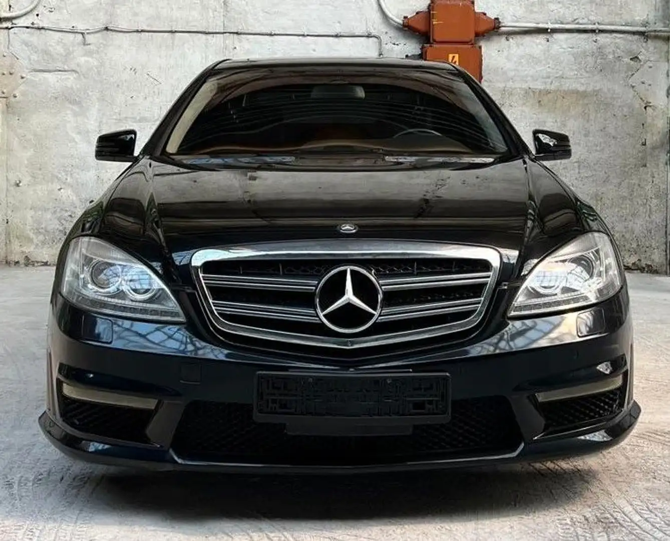 Mercedes-Benz S 500 AMG SPORT PAKET LEDER MEMORY NAVI TOP Чорний - 2