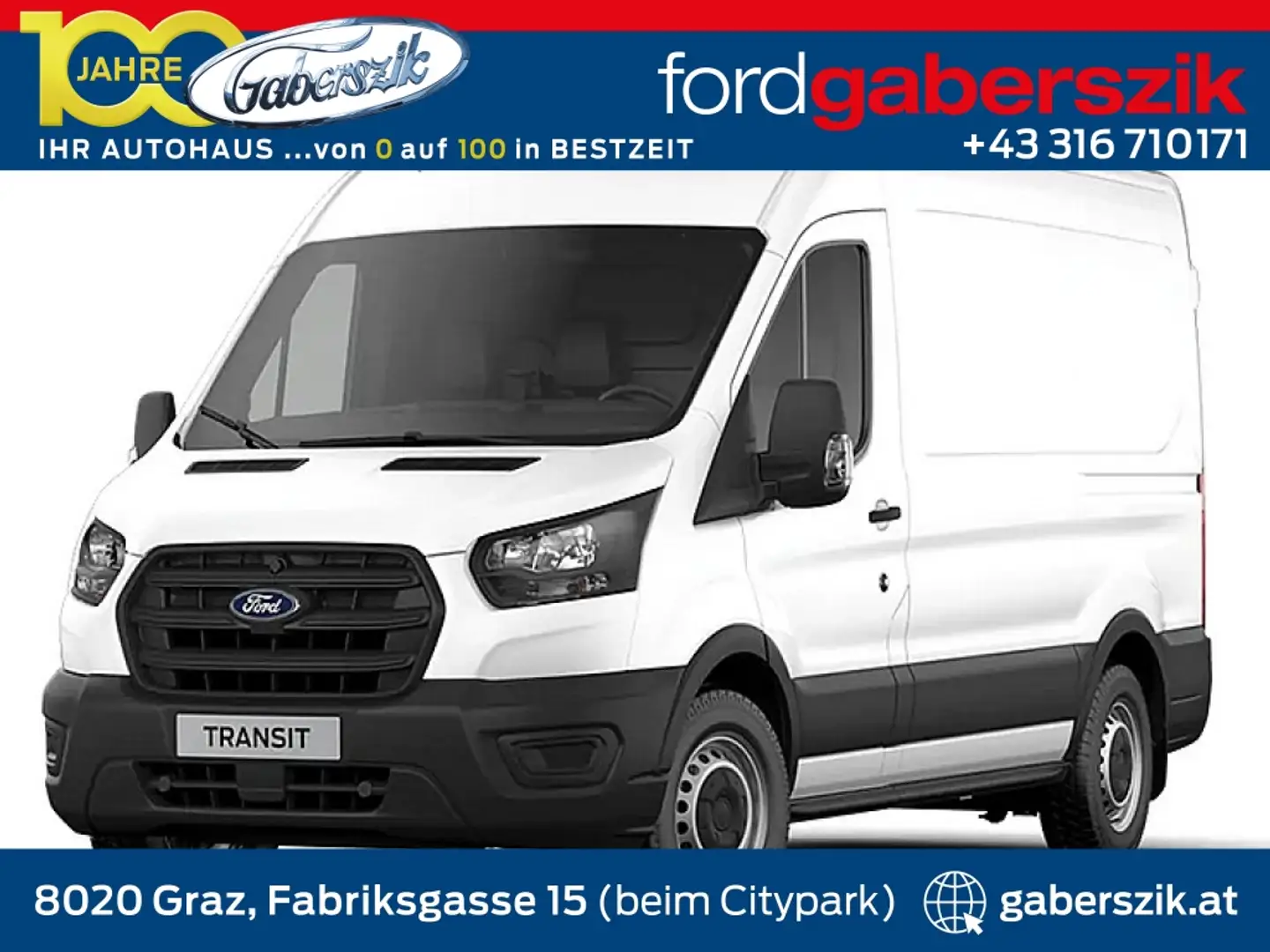 Ford Transit Transit Kasten 2,0 EcoBlue L2H2 350 Trend *PROM... Weiß - 1