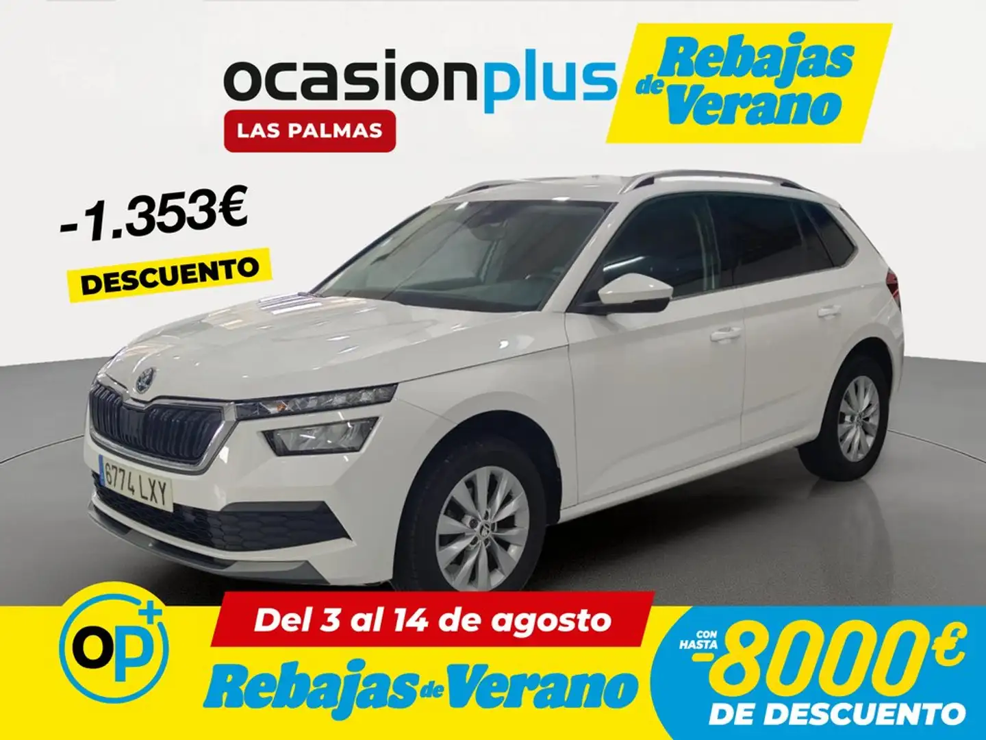 Skoda Kamiq 1.0 TSI Active 81kW Blanco - 1
