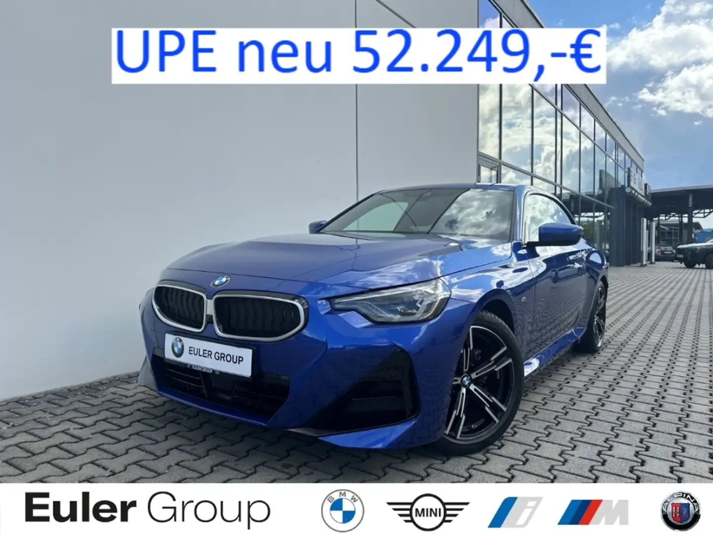 BMW 218 iA Coupe M Sport 18'' ACC LCProf HiFi PA+ Innov.+P Blau - 1