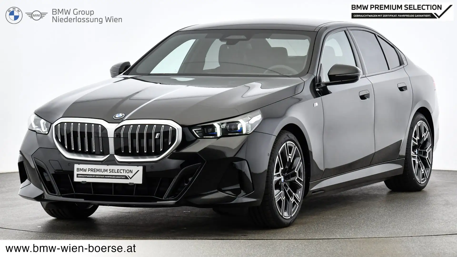 BMW i5 eDrive40 Schwarz - 1