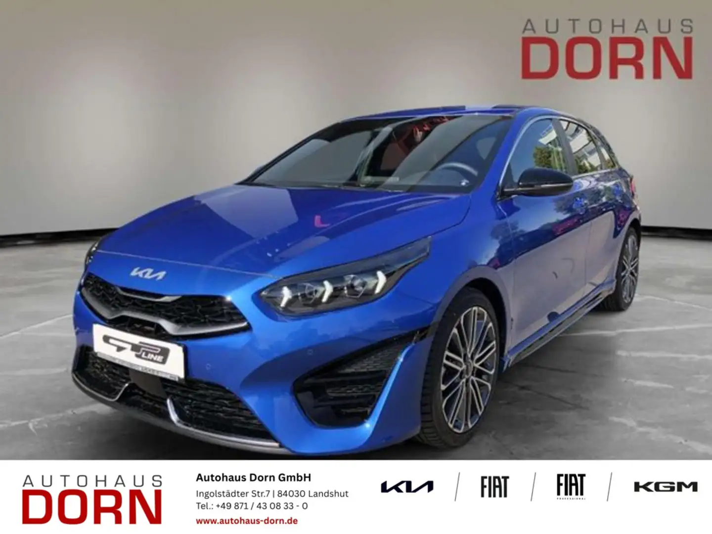Kia Ceed / cee'd Blau - 1