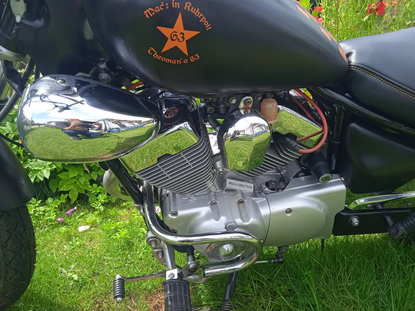Yamaha XV 125 Virago Чорний - 1