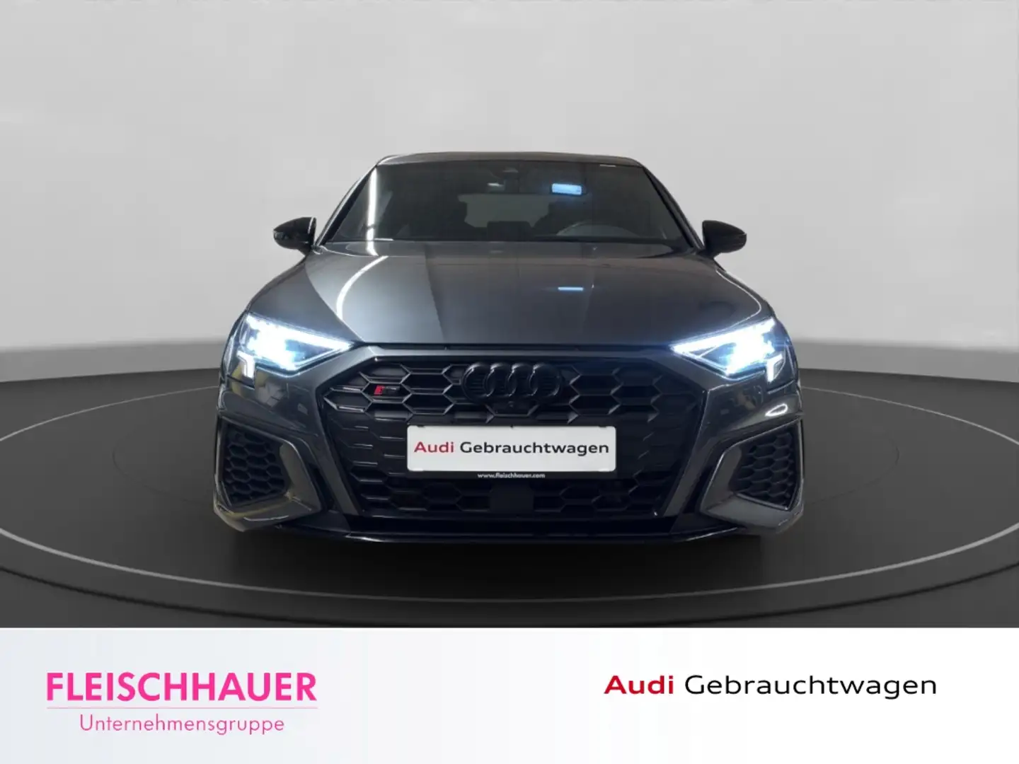 Audi S3 SB 2.0 TFSI quattro LED+NAVI+RFK+SHZ+B&O+DC+DAB+CA Grau - 2