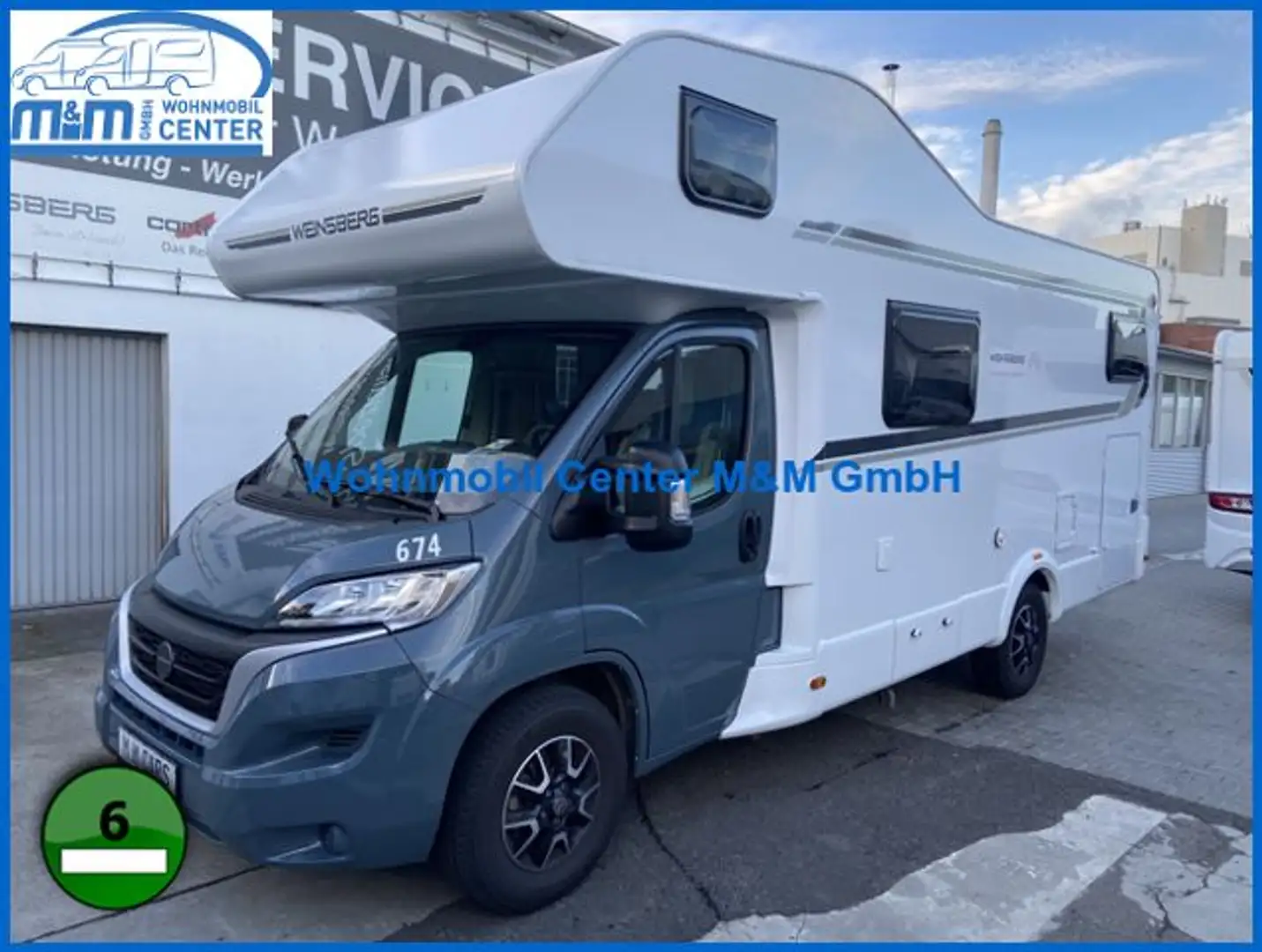 Weinsberg CaraHome 650 DG Navi Kamera Lithium Gris - 1