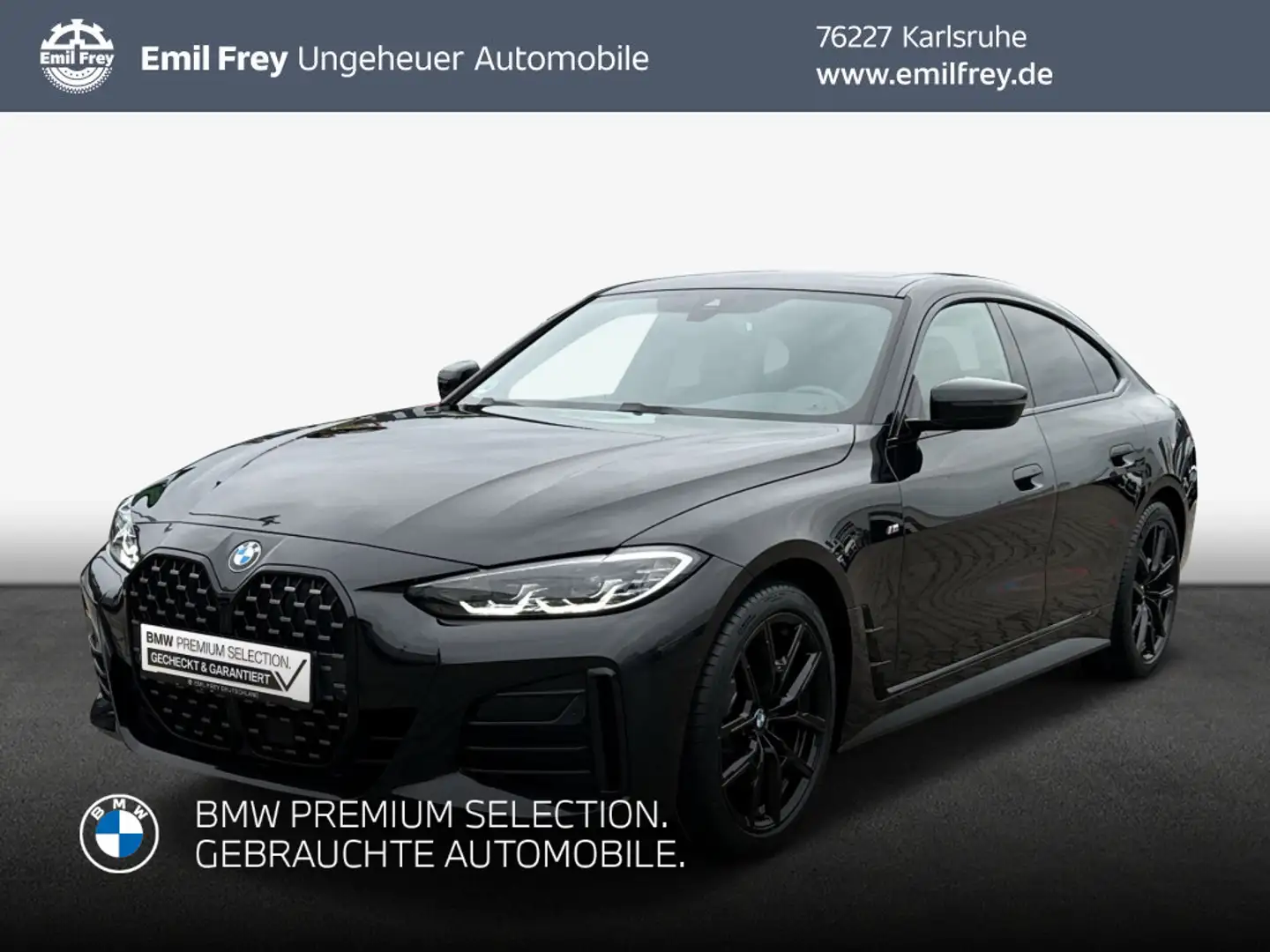 BMW 420 420d Gran Coupe M Sport Noir - 1