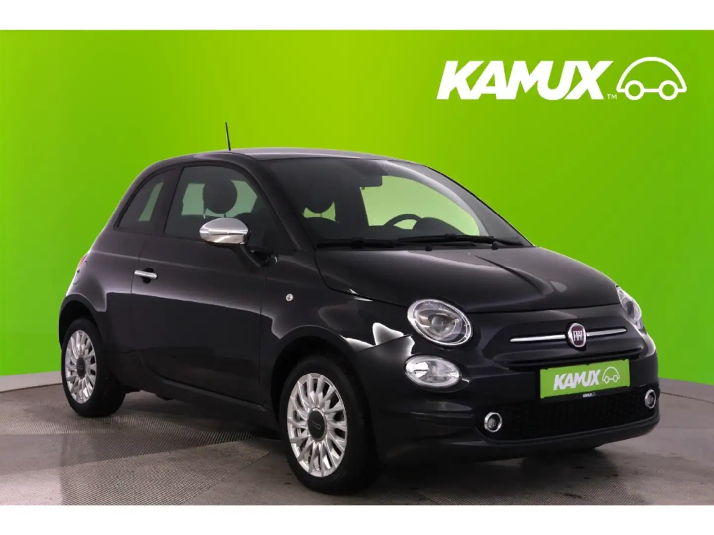 Fiat 500 1.0Mild-Hybrid Dolcevita+NAVI+VIRTUAL+PDC Schwarz - 1