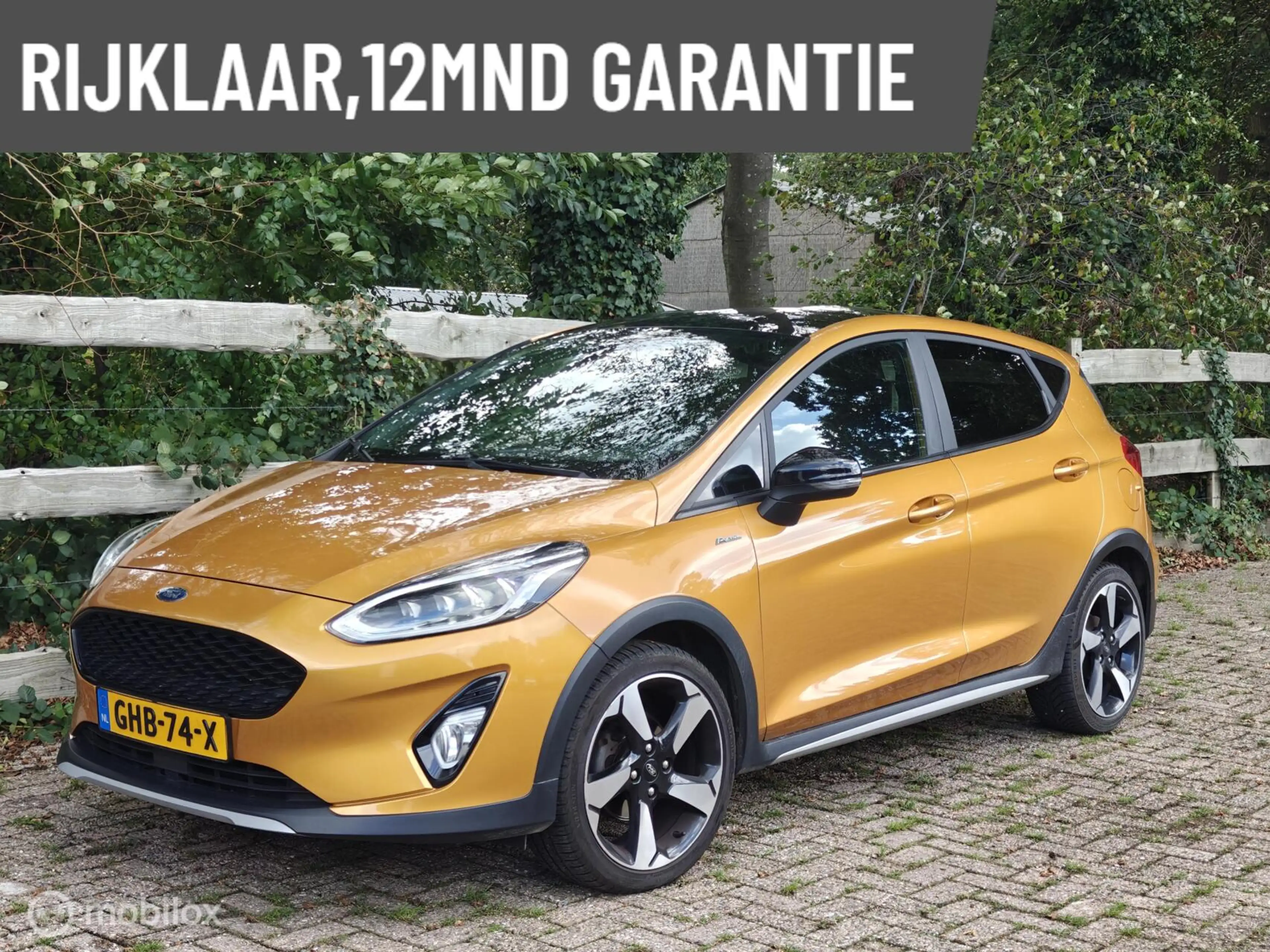 Ford Fiesta 1.0 Active|LED|DAB+|Stoelverw.|Adapt.cruise|Carpla