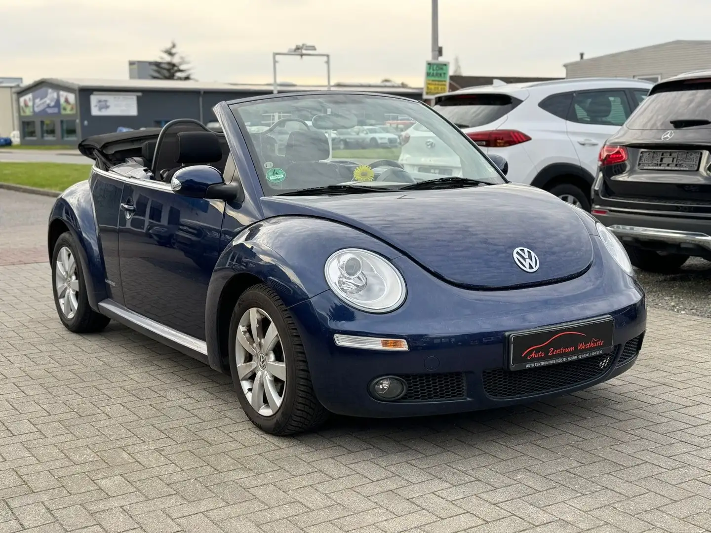 Volkswagen New Beetle Cabriolet 1.9 TDI United Klima PDC Kék - 1