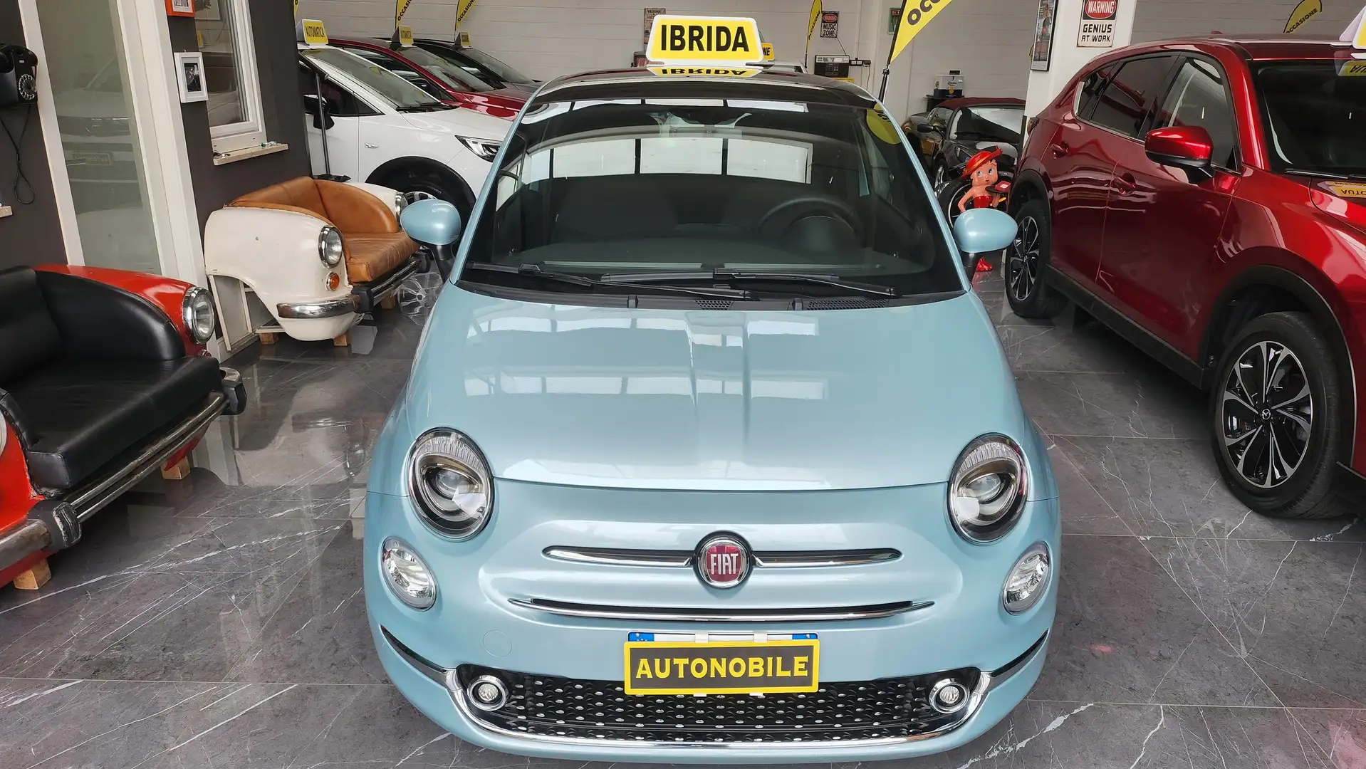 Fiat 500 500 1.0 hybrid Dolcevita 70cv PREZZOVERO Grün - 1